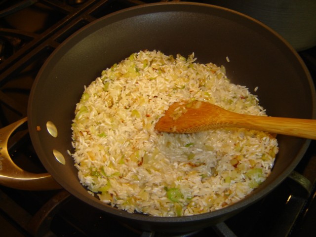 Risotto cu sparanghel, menta si lamaie (Jamie Oliver)