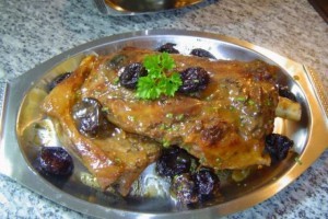 Tagine de miel cu prune uscate