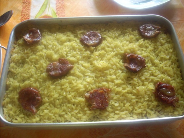 Rata cu orez (Arroz de Pato)