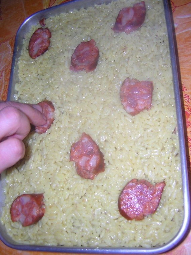 Rata cu orez (Arroz de Pato)