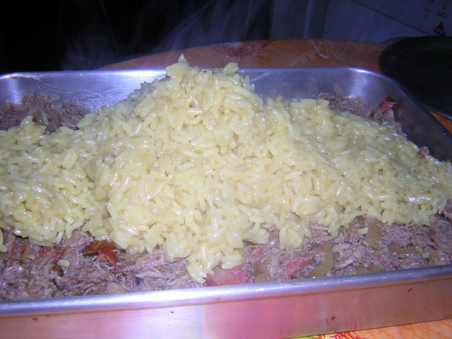 Rata cu orez (Arroz de Pato)