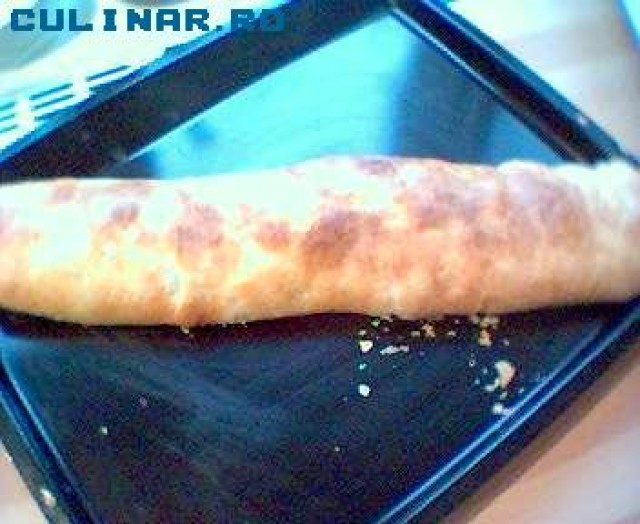 Strudel cu spanac si feta