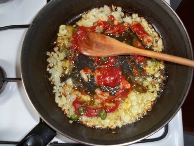 Chicken Jalfrezi, pui indian