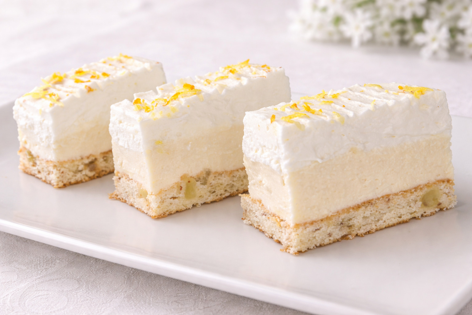 Prajitura cu crema de lamaie si crema de mascarpone