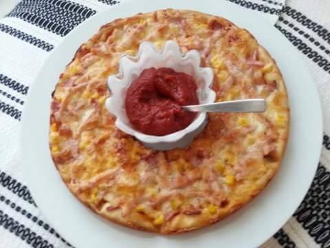 Pizza cu sunca