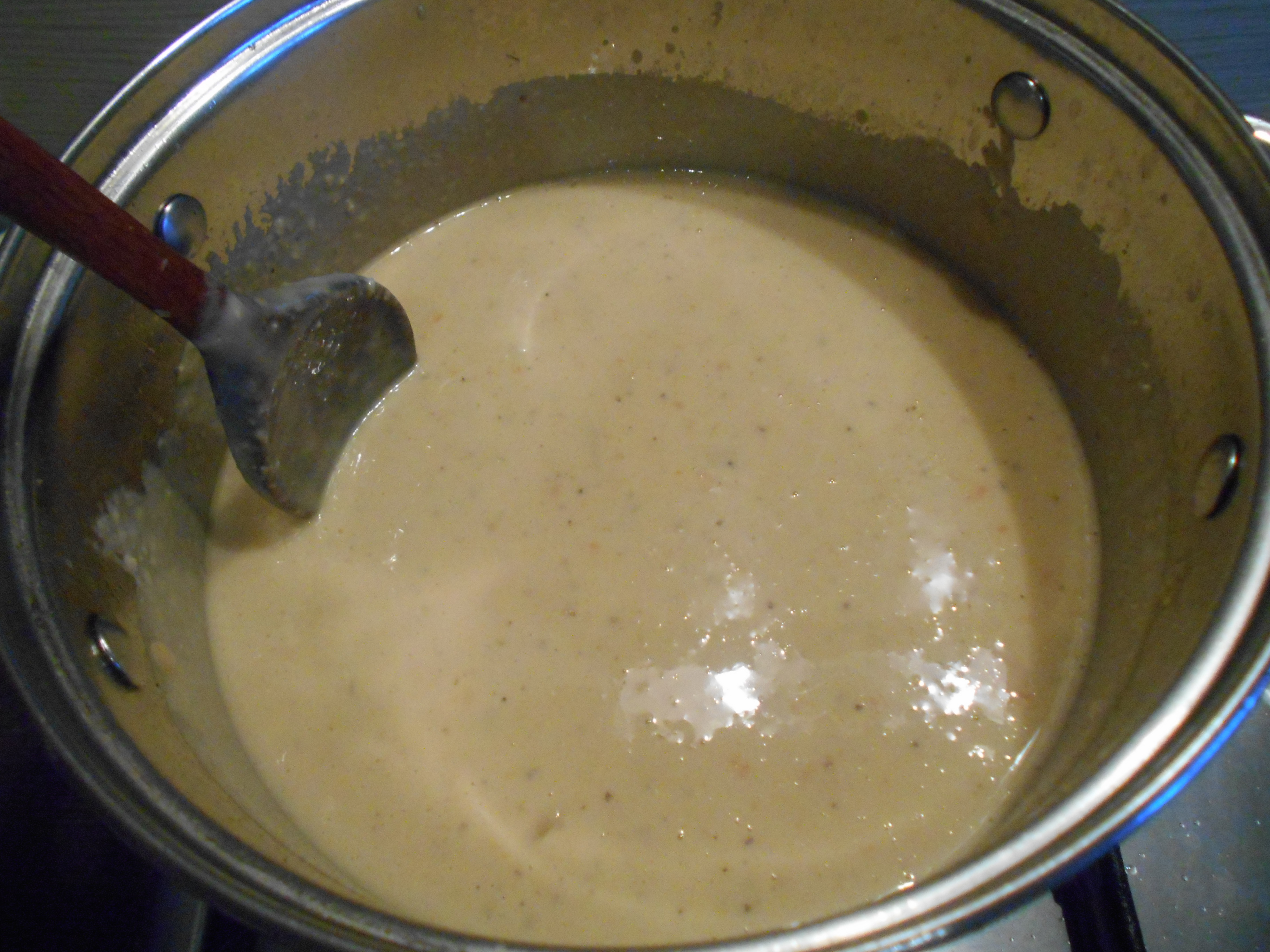 Supa crema de linte cu lapte de cocos