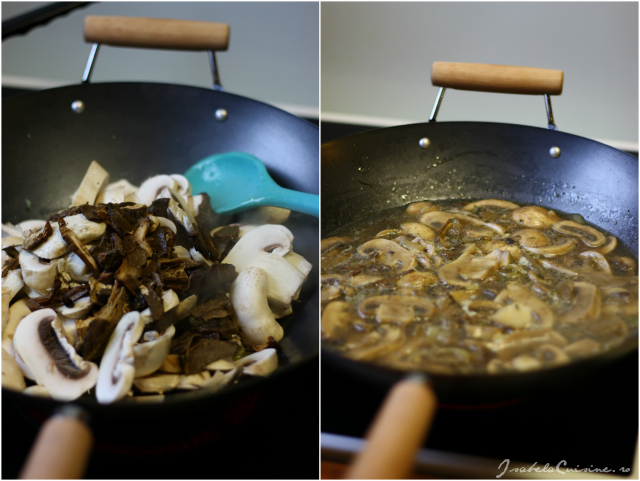 Supa crema de ciuperci champignon si hribi - pregatita cu blenderul Oster