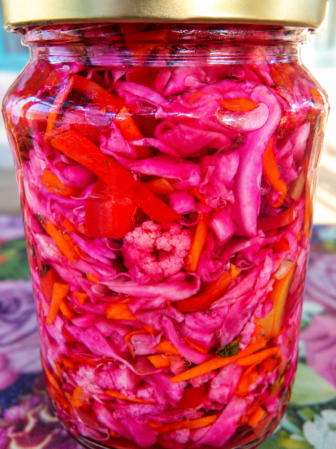 Salata asortata de legume pentru iarna