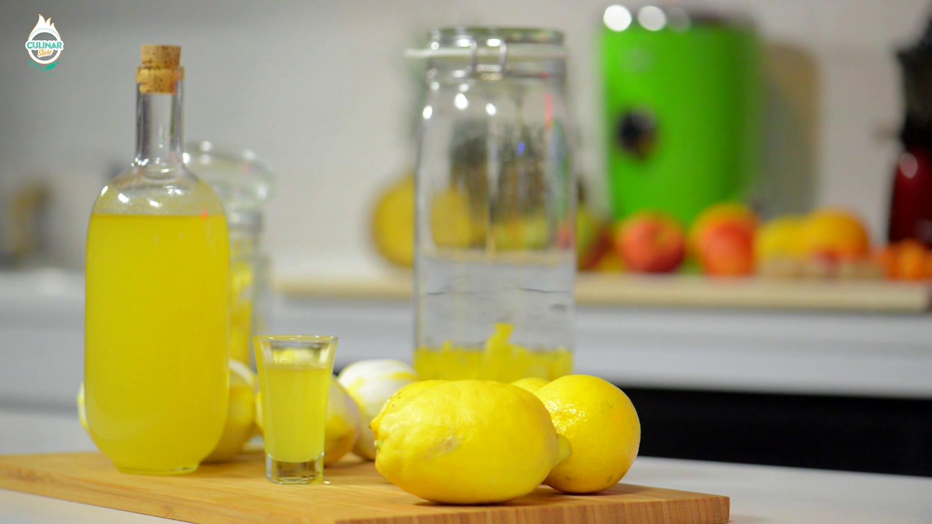 Reteta Limoncello - lichior de lamai