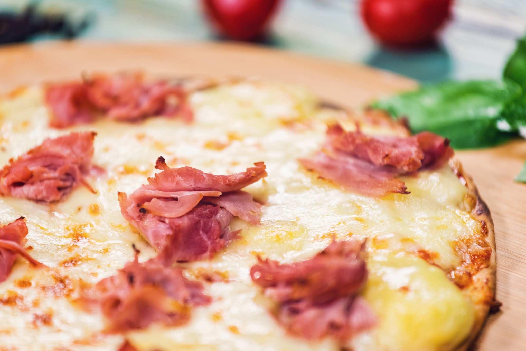 Pizza prosciutto cu blat Alka Pizza Casei