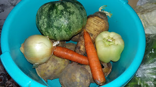 Curcan cu legume la cuptor