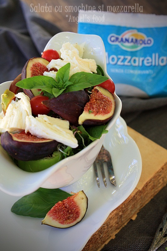 Salata cu smochine si mozzarella