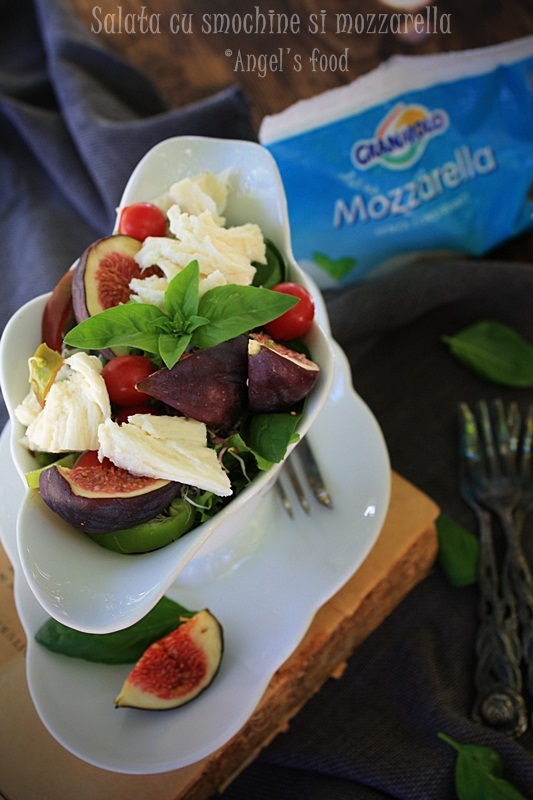 Salata cu smochine si mozzarella