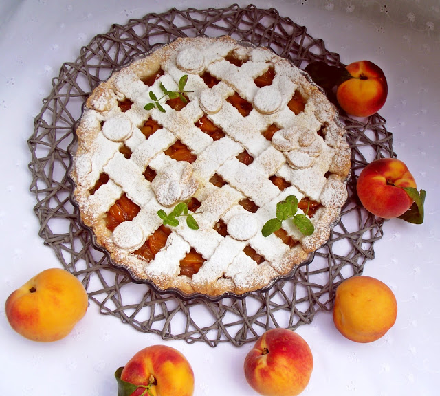 Tarta cu piersici