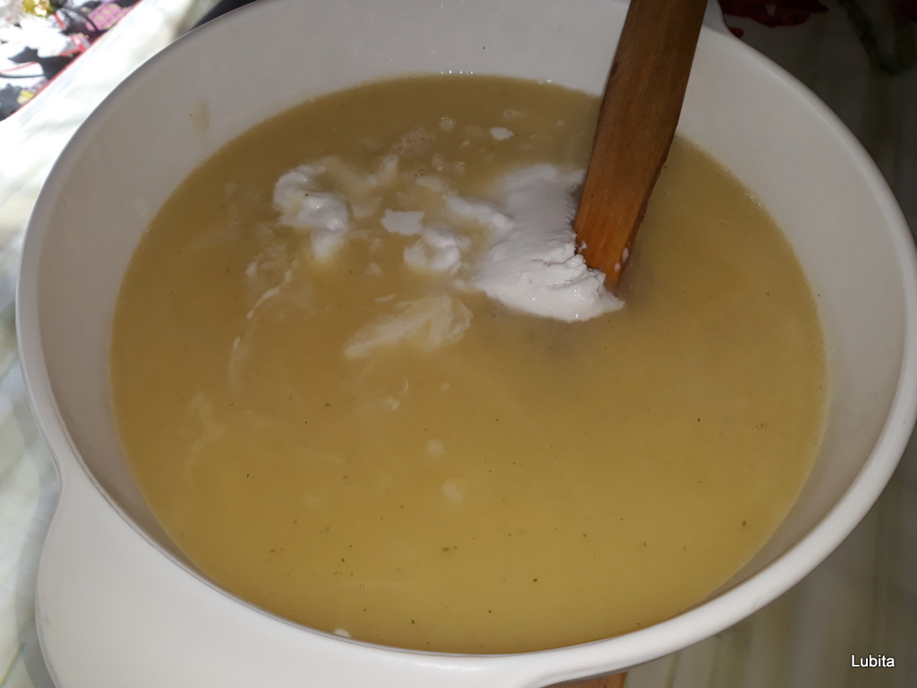 Supa crema de napi