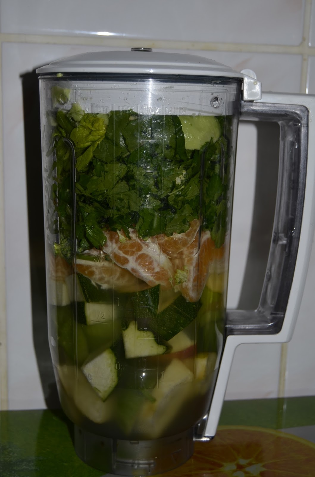 Smoothie elexirul verde