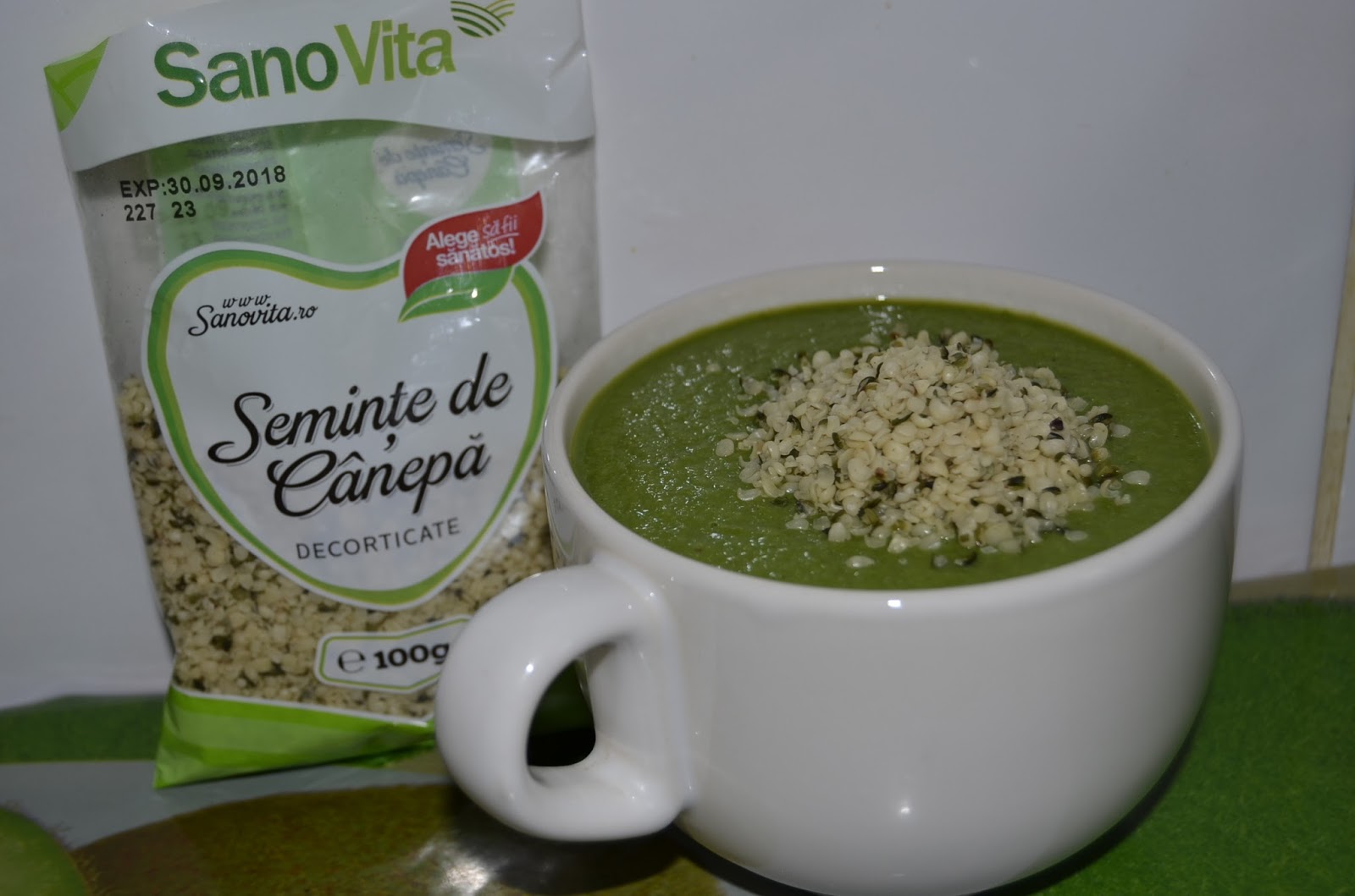 Smoothie elexirul verde