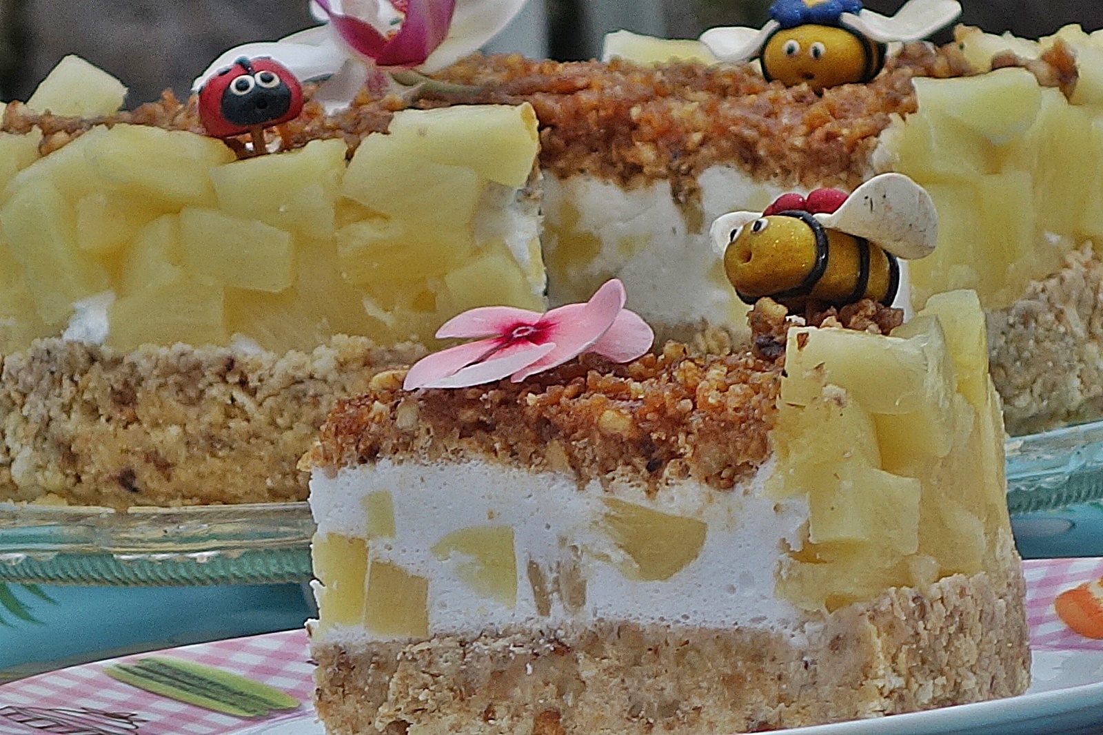 Cheesecake cu ananas