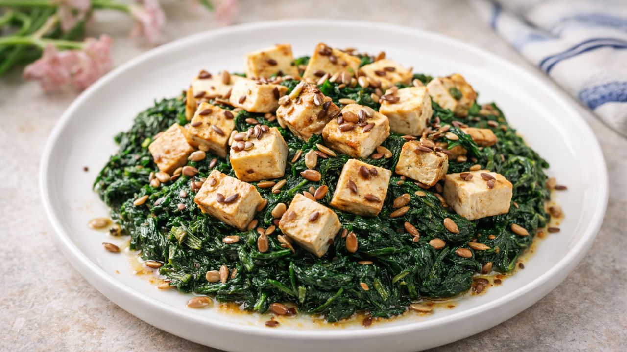 Urzici picante cu tofu crocant