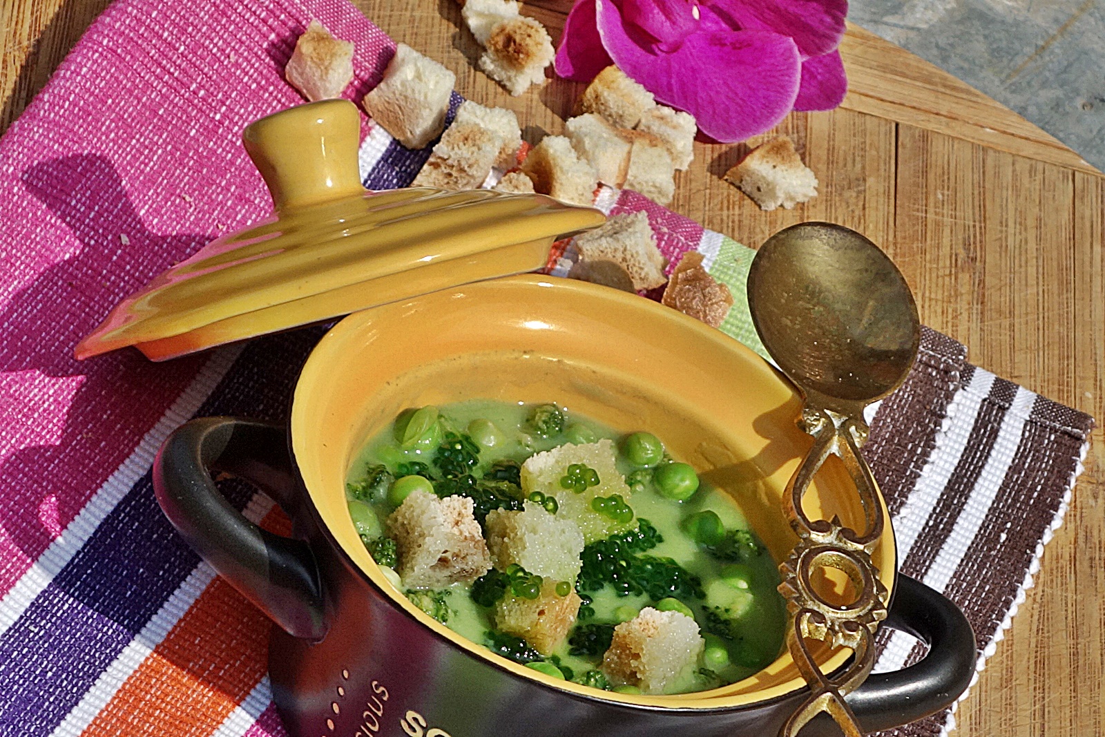 Supa crema din legume verzi