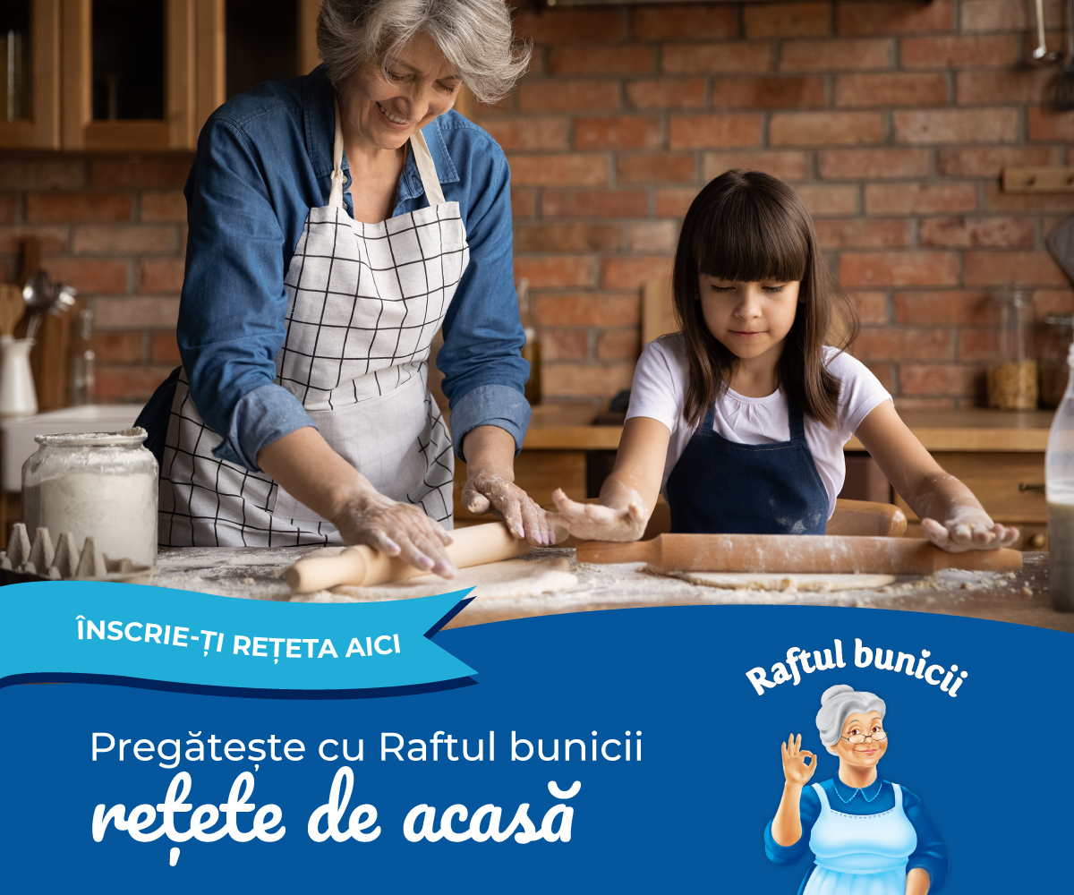 (P) Înscrie-ți rețeta preferată de bunătăți pentru picnic și Raftul bunicii te premiază!