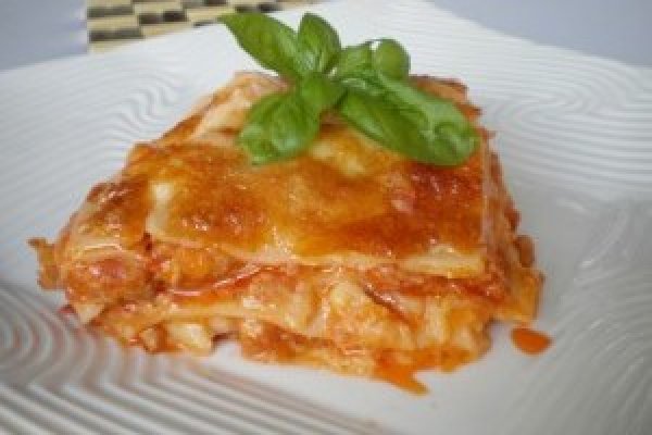 Lasagna cu piept de pui