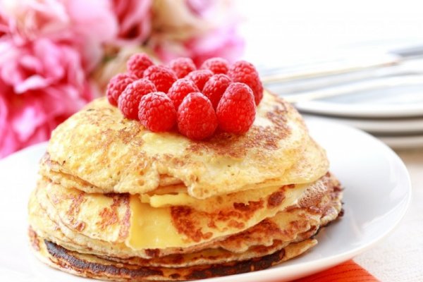 Pancakes cu zmeura