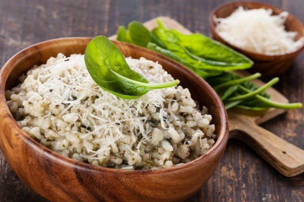 Risotto cu spanac