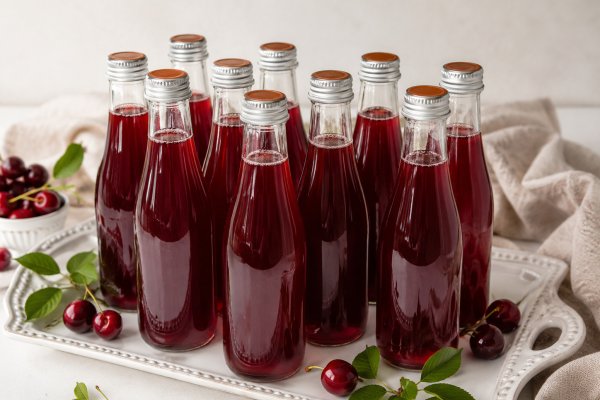 Sirop de visine simplu
