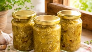 Vinete conservate pentru iarna