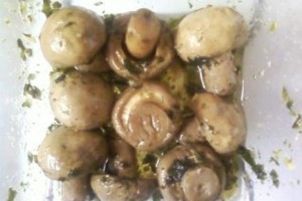 Champignon marinate