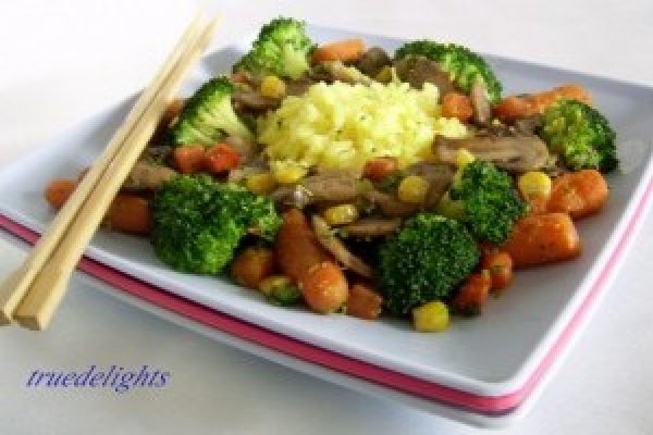 Stir fry cu legume