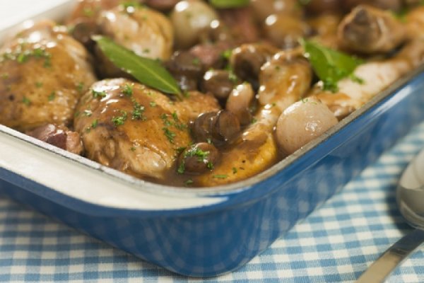 Coq au vin de la Julia Child