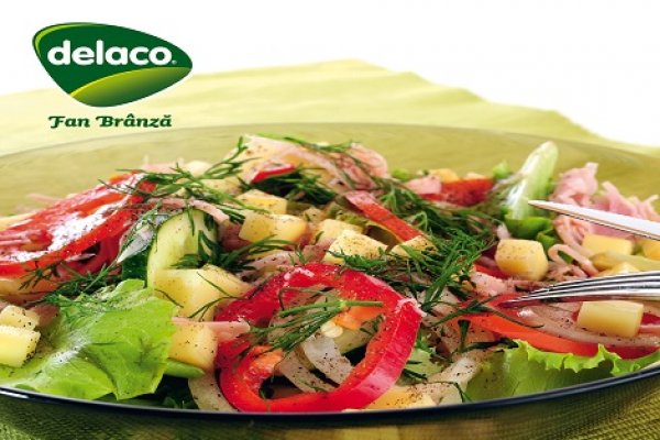 Salata de legume cu cascaval Delaco Sofia