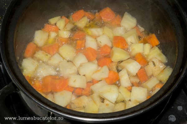 Bors de legume de post