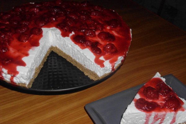 Cheesecake cu zmeura