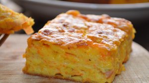 Chec aperitiv cu morcovi, dovlecel si sunca