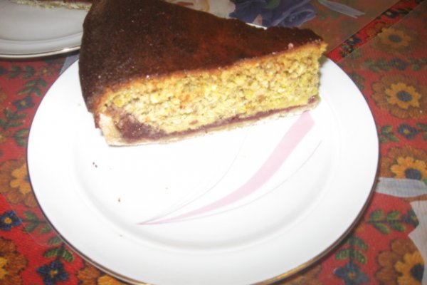 Tarta cu dulceata de zmeura