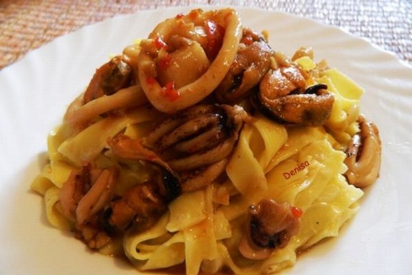 Tagliatelle ai frutti di mare