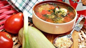Ciorbita simpla de dovlecei