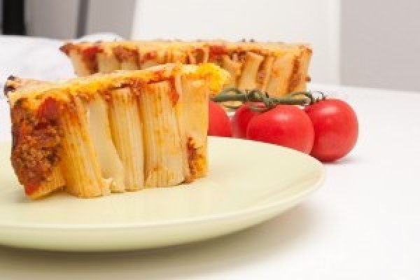 Rigatoni Pasta Pie (paste la cuptor)