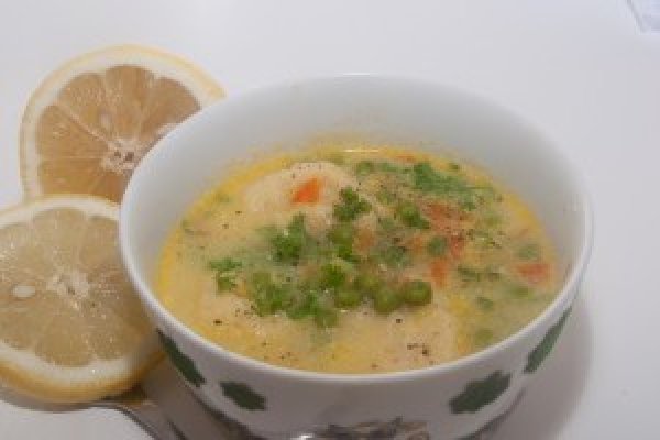 Supa de mazare cu galuste