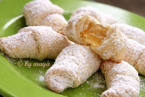 Cornulete cu rahat, ca la mama acasa