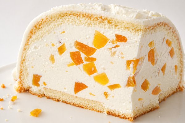 Tort cupola cu crema de piersici