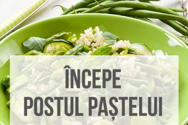 Incepe postul Pastelui