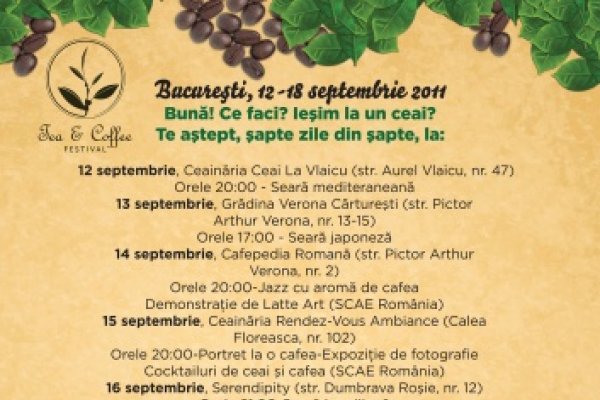 Incepe Tea&Coffee Festival 2011