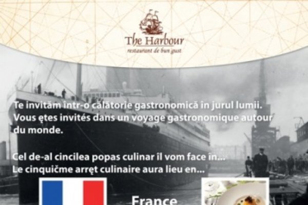 French Cuisine si Seara Titanic la The Harbour