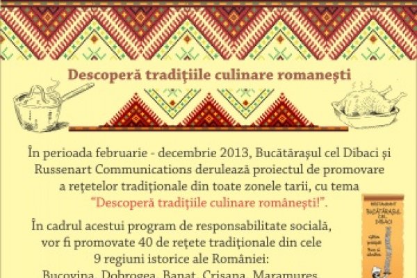 Descopera traditiile culinare romanesti la restaurantul Bucatarasul cel dibaci!