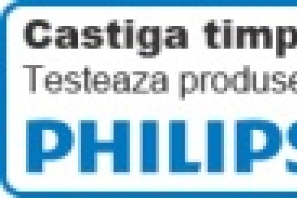 Castiga timp - testeaza produse Philips