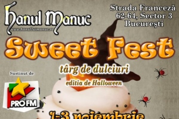 Sweet Fest: targul de dulciuri de Halloween
